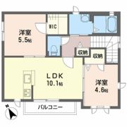カルムステージ A棟の間取り画像