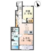 秋千秀の間取り画像