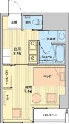 クレエ秋田町の間取り画像