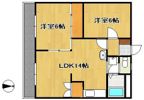 野中第3マンションの間取り画像