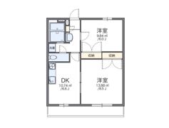 レオパレスヴィヴェールの間取り画像