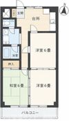 Fコーポの間取り画像