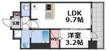 Alivisドーム前の間取り画像