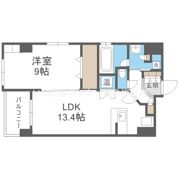 グレンパーク梅田北の間取り画像