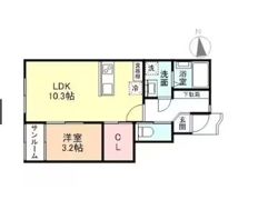 ル・アンジュ長江 B棟の間取り画像