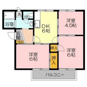 エスポワールワンの間取り画像