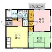 パルティシオンの間取り画像
