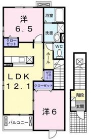 フォーリスト クスジⅠの間取り画像