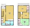 南吹田4丁目貸家の間取り画像