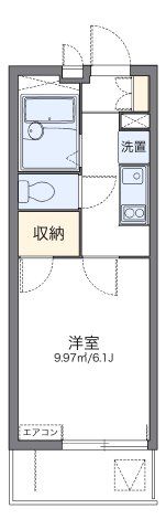 レオパレスタウンコートの間取り画像