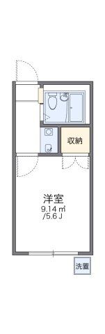 レオパレスブルーリバーの間取り画像