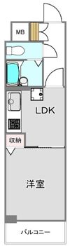 ライオンズマンション蕨北町の間取り画像