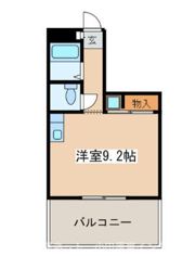 バーン萬の間取り画像