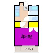 クリスタルコーポの間取り画像