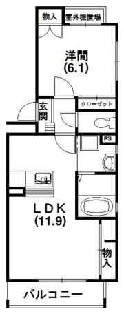 La Grande Maison Ⅰの間取り画像