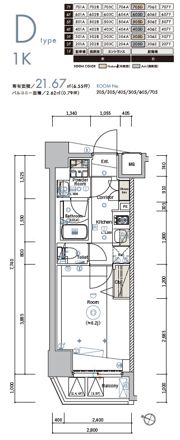 SYFORME TSUNASHIMAの間取り画像