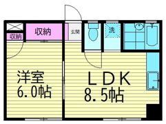 クレドールの間取り画像