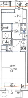 GENOVIA大森町の間取り画像