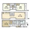 代々木戸建の間取り画像