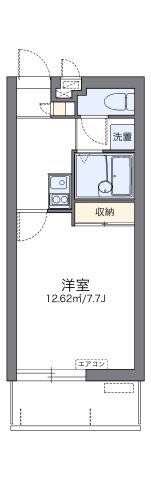 レオパレスちゅらの間取り画像