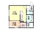 LUX B棟の間取り画像