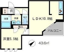 クリスタルリーフ千里中央の間取り画像