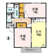 メゾンパーク新田東C・Dの間取り画像