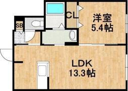 Lien KitahiroshimaⅡの間取り画像