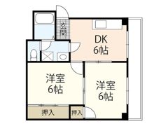 ひがきビルの間取り画像