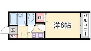 リバーサイド明光の間取り画像