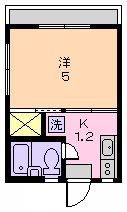 カーサ田口の間取り画像