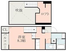 CERISIER島崎の間取り画像