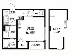 プランドール神戸の間取り画像
