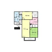 ラルシェFの間取り画像