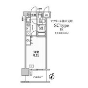 アプリーレ神戸元町の間取り画像