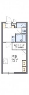 レオパレスメモワール東一宮の間取り画像