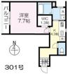 シャトレ田園調布の間取り画像