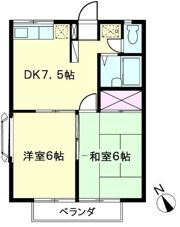ベルディ・ビラージュの間取り画像