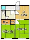 榎本荘の間取り画像