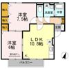 グリーンベルズ A棟の間取り画像