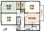 ヴィラ・ハナミズキA棟の間取り画像