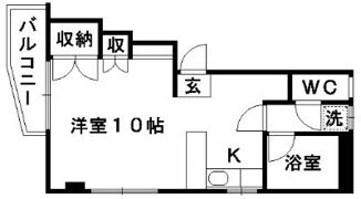 ハイムセラ第6ビルの間取り画像