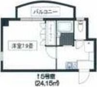 サンライズ駒方の間取り画像
