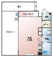 真正館の間取り画像