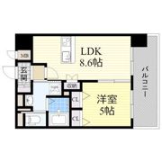 Luxe新大阪Ⅰの間取り画像