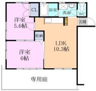 コーポITOの間取り画像
