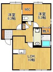 フェリーチェ学研台Iの間取り画像