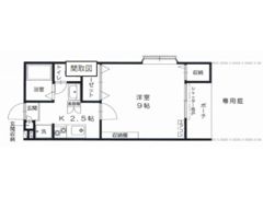 ポールスター高田の間取り画像