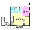 ユキエル堀江の間取り画像