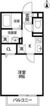 パセオ龍光の間取り画像